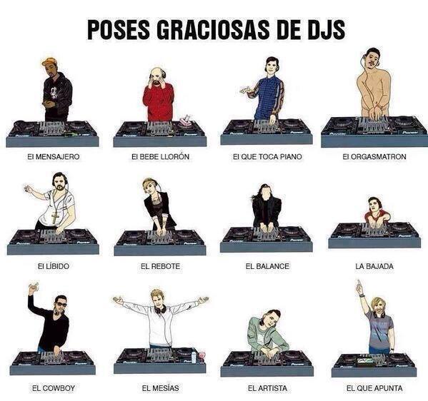 Poses gracios de djs