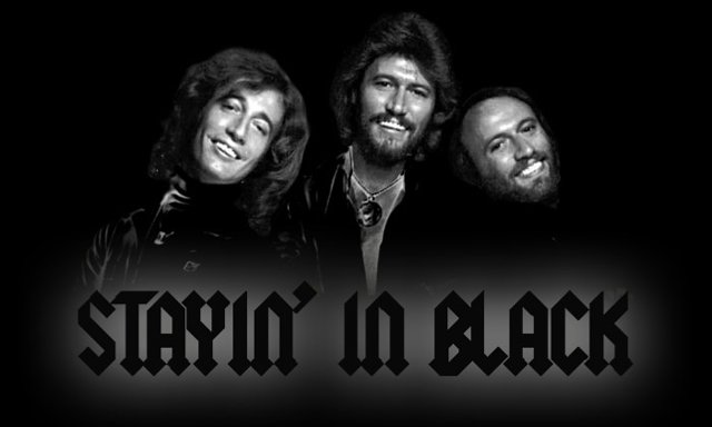 stayin in black (The Bee Gees AC DC Mashup by Wax Audio)