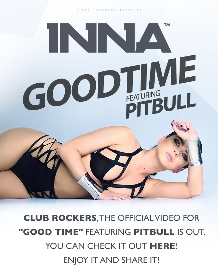 Inna GoodTime feat Pitbull Video 2014