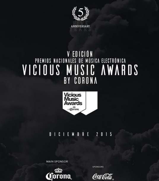 V edicion premios musica electronica vicious music awards 2015